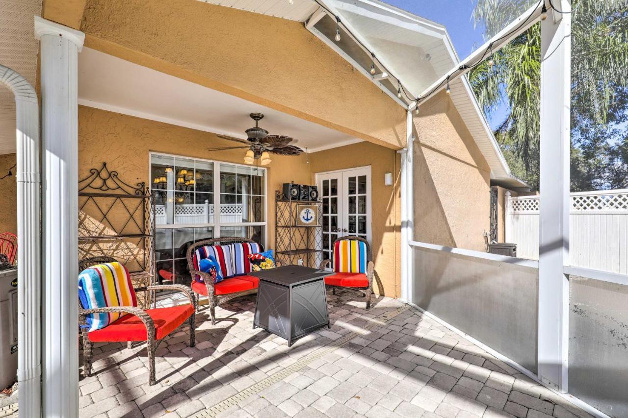 Cozy Home In Heart Of Tampa With Lanai And Pool! Zewnętrze zdjęcie